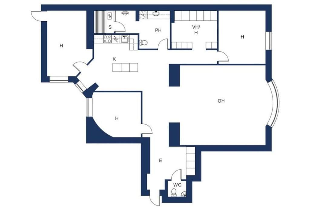 2Ndhomes Stunning 126 M2 3Br Apartment With Sauna In Helsinki City Center المظهر الخارجي الصورة